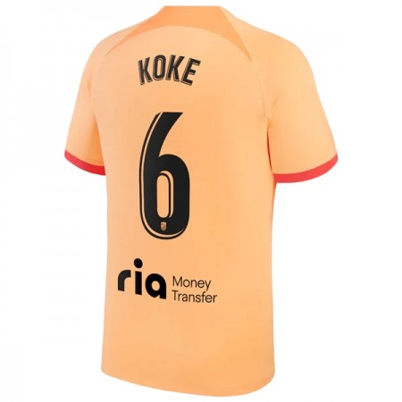 Virallinen pelipaita Atlético Madrid Koke 6 Kolmas 2022-23 Lyhythihainen - Miesten